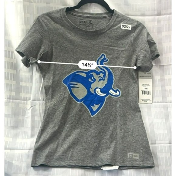 RUSSEL ATHLETIC, Women SHIRT, SHORT sleeve, SIZE S, COLOR GRAY - Picture 3 of 10